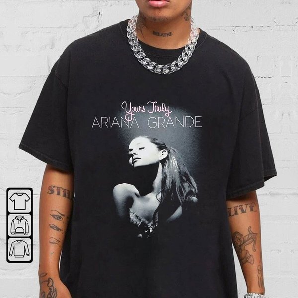 Ariana Yours Truly Album T-shirt Gift Fan