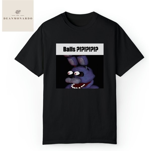 Bonny Balls Five Nights At Freddy's Shirt, Fnaf Meme T-Shirt-image