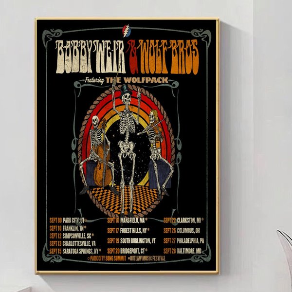 Bobby Weir And Wolf Bros 2023 Featuring The Wolfpack Poster-image