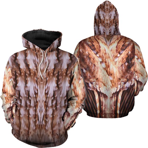 Owl Cosplay Custom 3D All Over Printed Unisex Hoodie-image