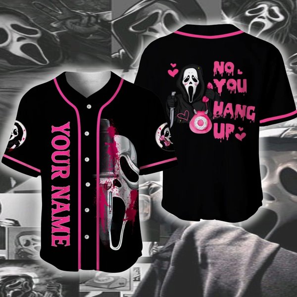 Ghostface Scream Baseball Jersey-image