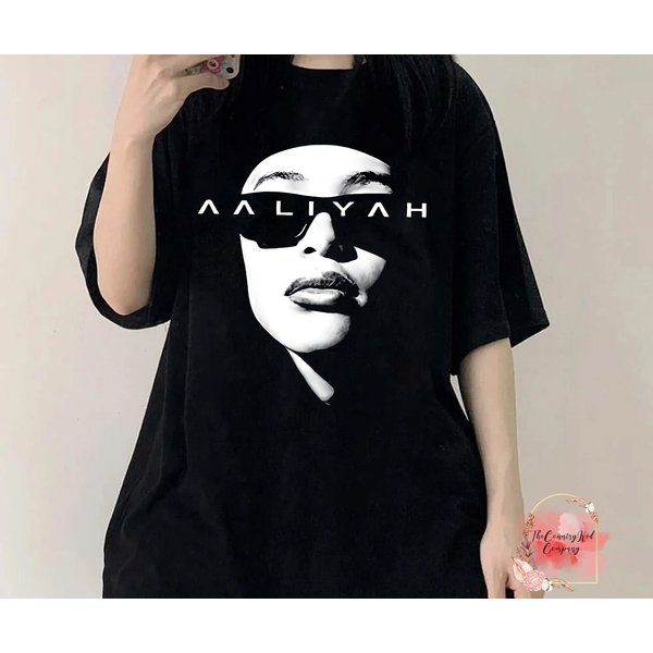 Aaliyah Music Inspired T-Shirt-image