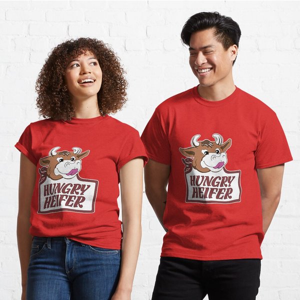 Hungry Heifer T-Shirt Classic T-Shirt-image