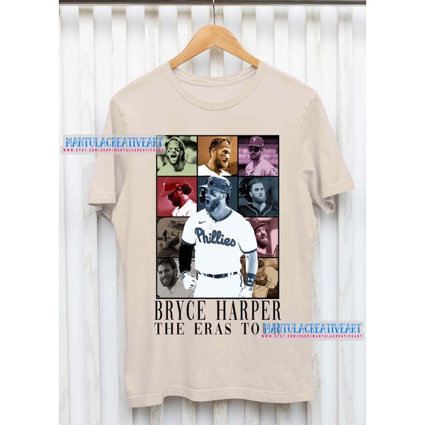 Bryce Harper The Eras T Shirt, Unisex Shirt, Gift For Fans-image