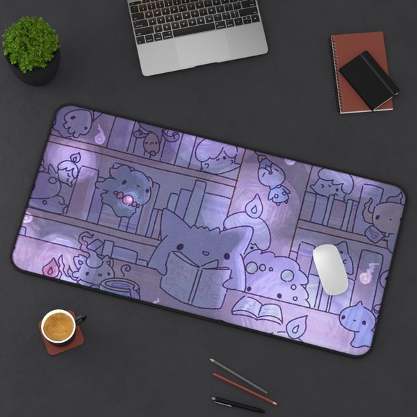 Cute Gengar Pkm Desk Mat-image