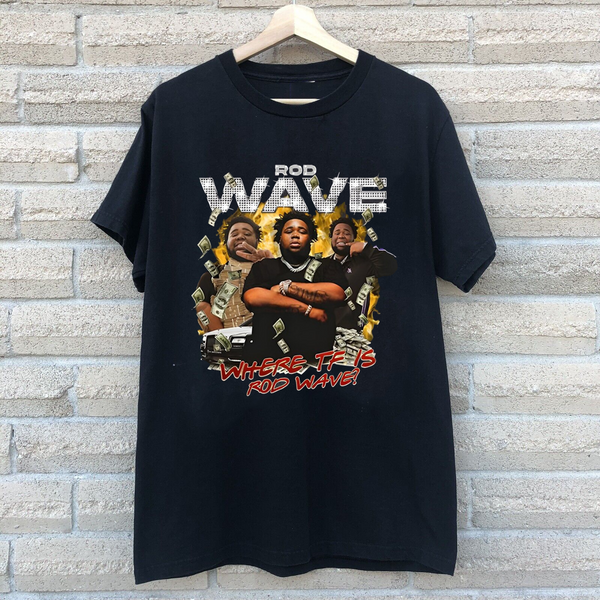 Rod Wave Nostalgia Tour Where Tf Is Rod Wave T Shirt Full Size S-5Xl-image
