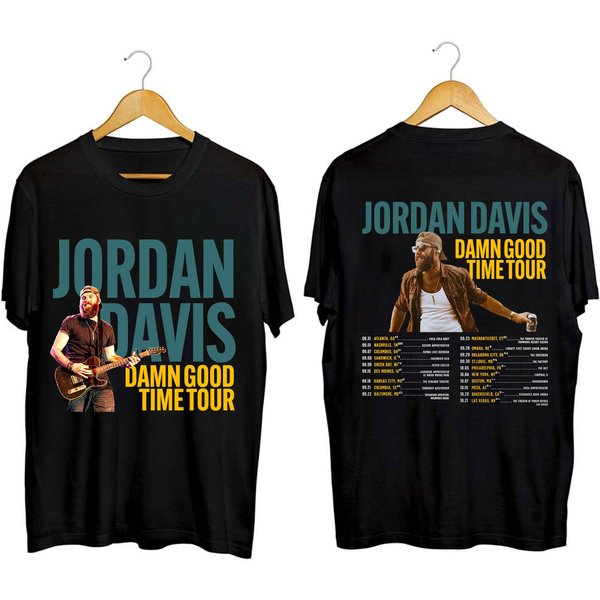 Jordan Davis Damn Good Time Tour 2023 Shirt, Jordan Davis-image