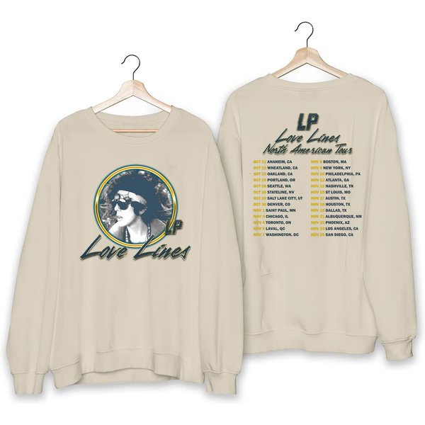 Lp Love Lines North American Tour 2023 Shirt, Lp 2023 Tour Shirt