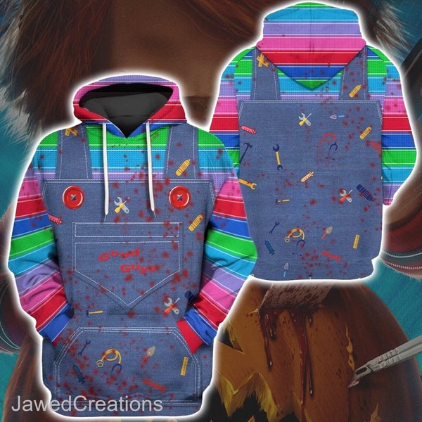 Chucky Childs Play 3D Hoodie-image