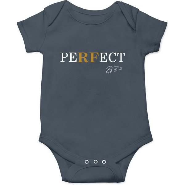 Roger Federer Perfect And Signature Short-Sleeve Unisex Onesies-image