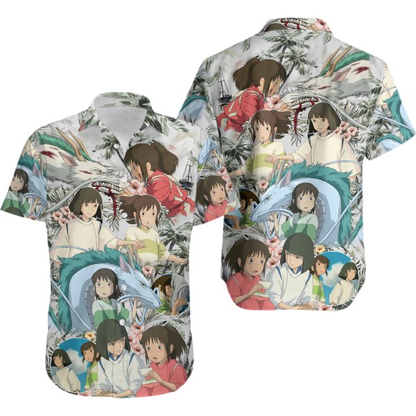 Spirited Away Hawaiian Shirt Aloha Shirt For Men Women | Limited Edition Perfect Gift-image