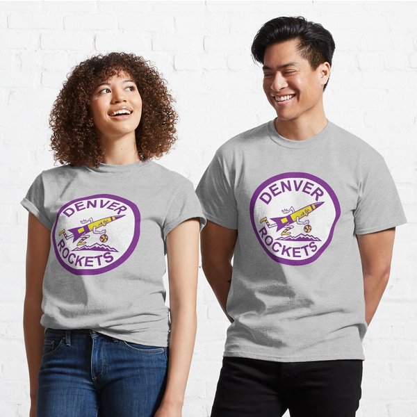 Denver Rockets Vintage Basketball Logo Aba Classic T-Shirt-image