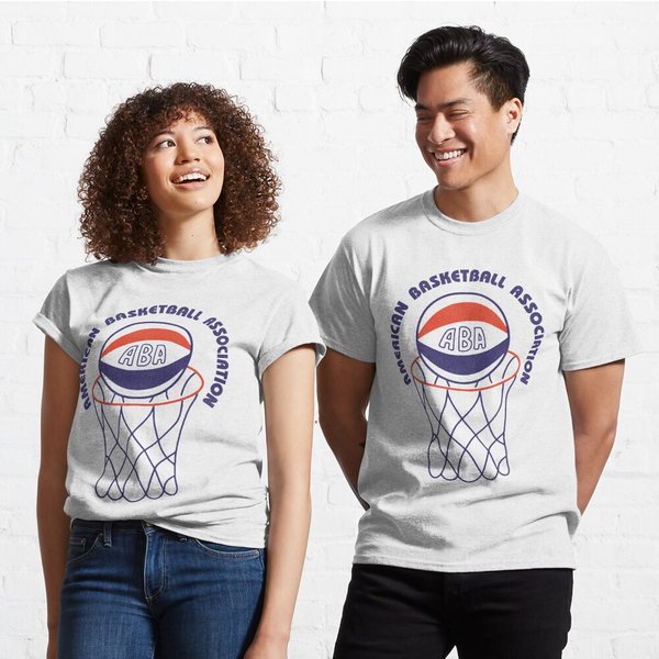 Defunct Aba American Basketball Association Classic T-Shirt-image