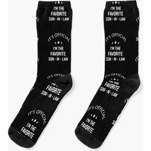 I Am The Favorite Son-in-law Socks
