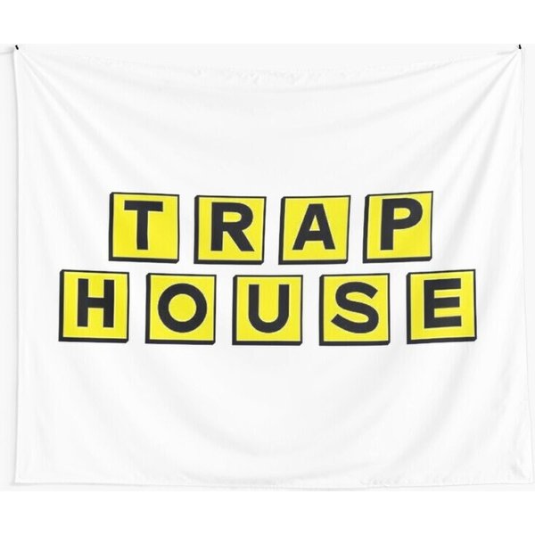 Trap House Tapestry, Trap House Tapestries, Rap Tapestry-image