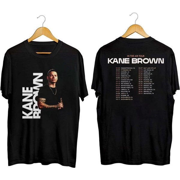 Kane Brown In The Air Tour 2024 Shirt, Kane Brown Fan Shirt-image