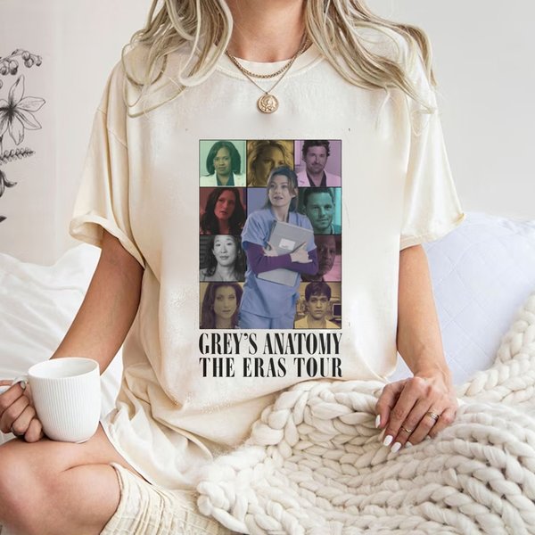 Grey's Anatomy X Eras Shirt, Grey's Anatomy Shirt, Gift For Movie Lover Tee-image