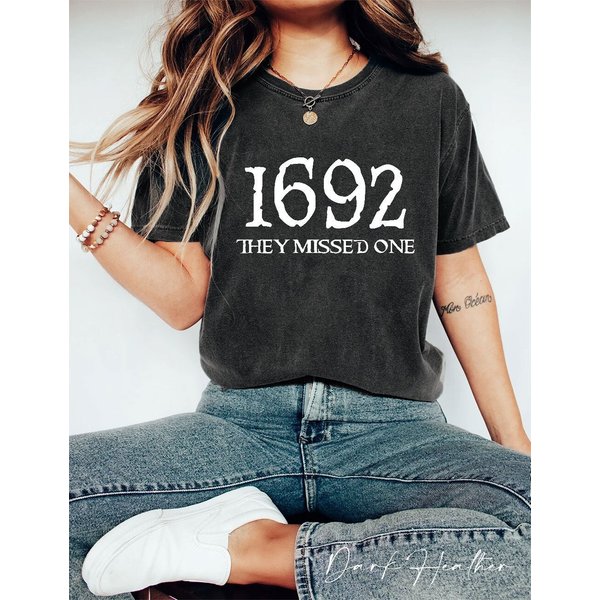 1692 They Missed One Shirt, Salem Witch Tshirt-image