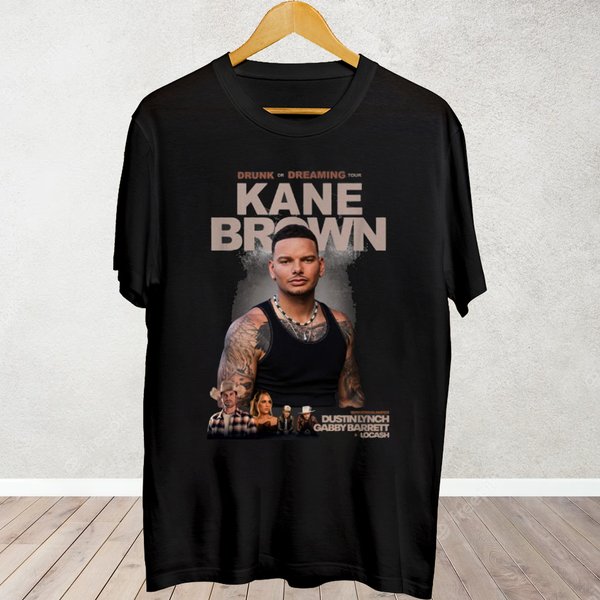 Kane Brown In The Air Tour 2024 Shirt, Kane Brown Fan Shirt-image