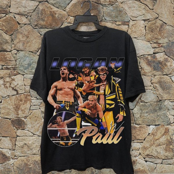 Vintage Bootleg Style Logan Paul Shirt-image