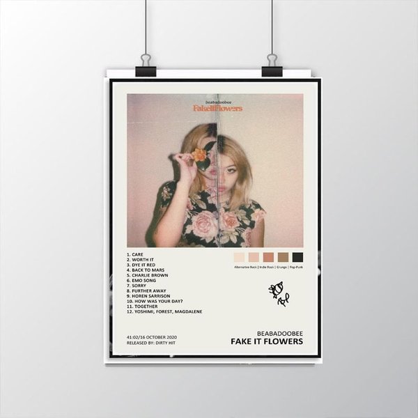 Beabadoobee It Flowers Music Poster Wall Art-image