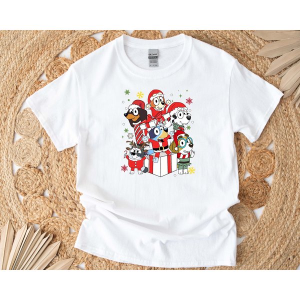 Christmas Blueydad Gift Box Shirt, Christmas Blueydad Shirt-image