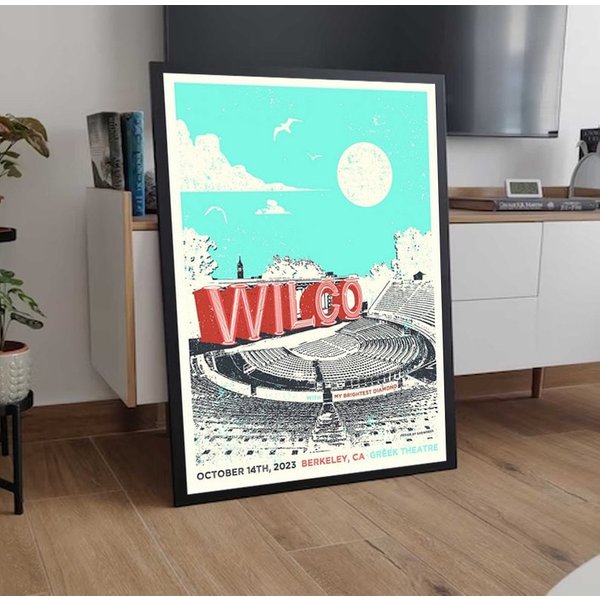Wilco The Greek Theater Berkley, Berkeley, Ca October 14, 2023 Poster-image