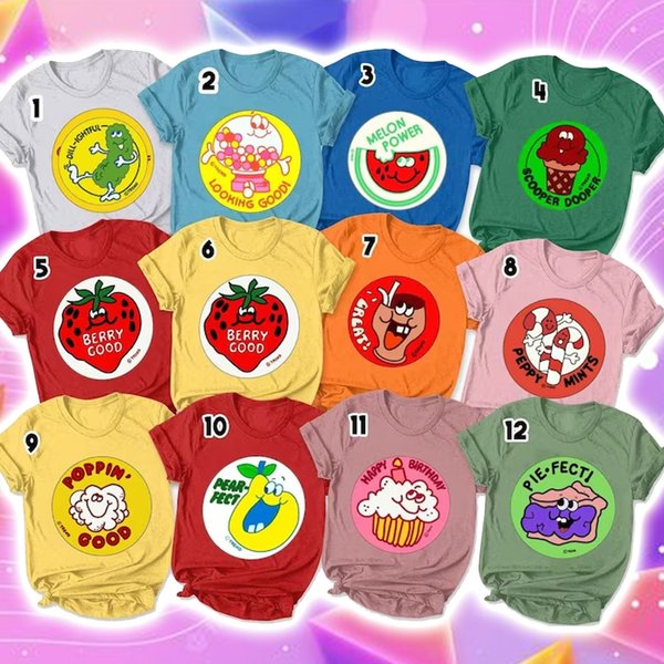 Scratch Sniff Sticker Costume Shirt, Halloween Family Matchinh Shirt-image