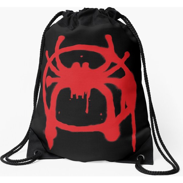 Into The Spider-verse Drawstring Bag
