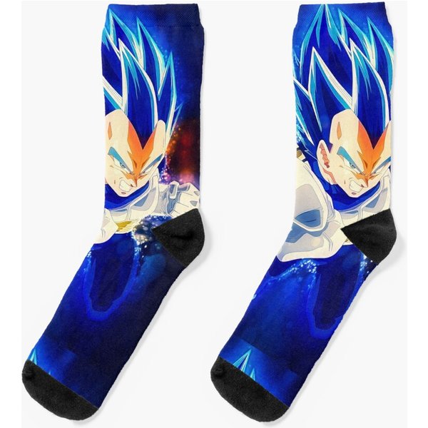 Vegeta Dragon Ball Fanart Socks