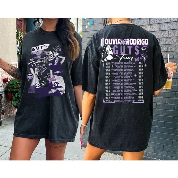Olivia Rodrigo Guts Shirt, Olivia Rodrigo Guts Merch-image