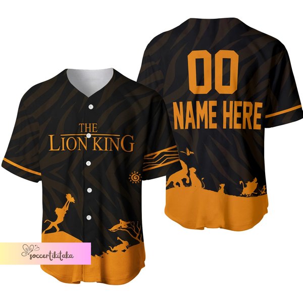 Personalized Lion King Jersey Shirt-image