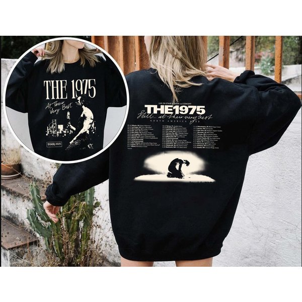 Vintage The 1975 Tour 2023 Shirt, The 1975 Concert Shirt, Still At Their Very Sweatshirt