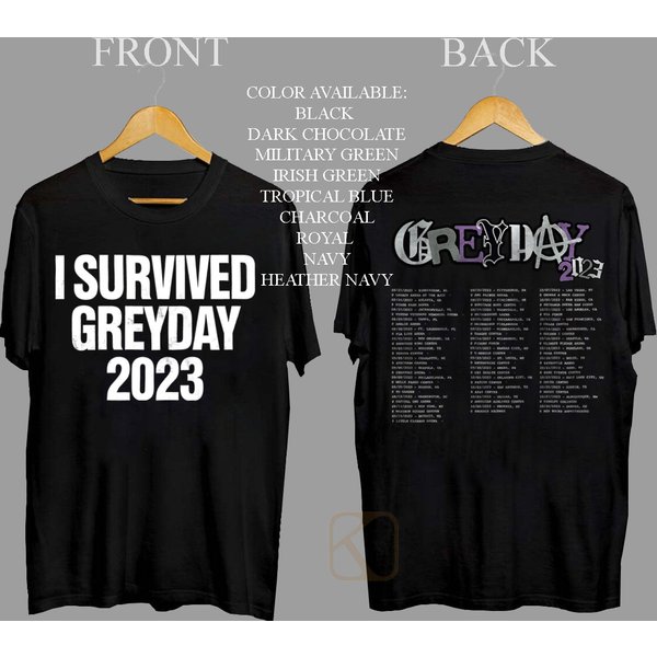 I Survived Greyday 2023 Shirt-image