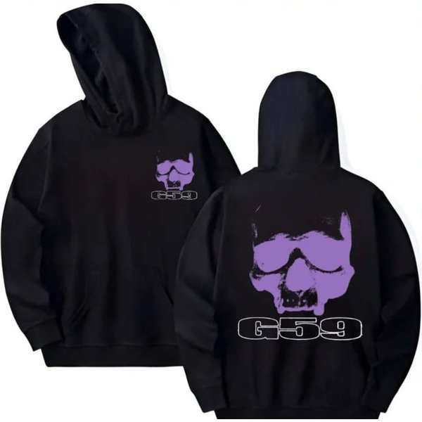 2 Sides Suicideboy 2023 Tour G59, Suicideboy Grey Day 2023 Tour Hoodie-image