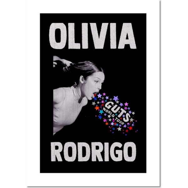 Spill Ur Guts Vampire Tour Olivia Rodrigo Poster-image