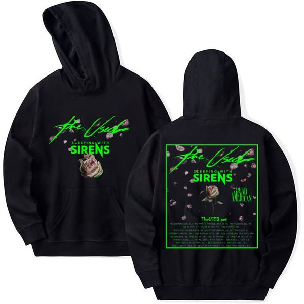 The Used Sleeping With Sirens And Dead American Tour 2023 Hoodie-image