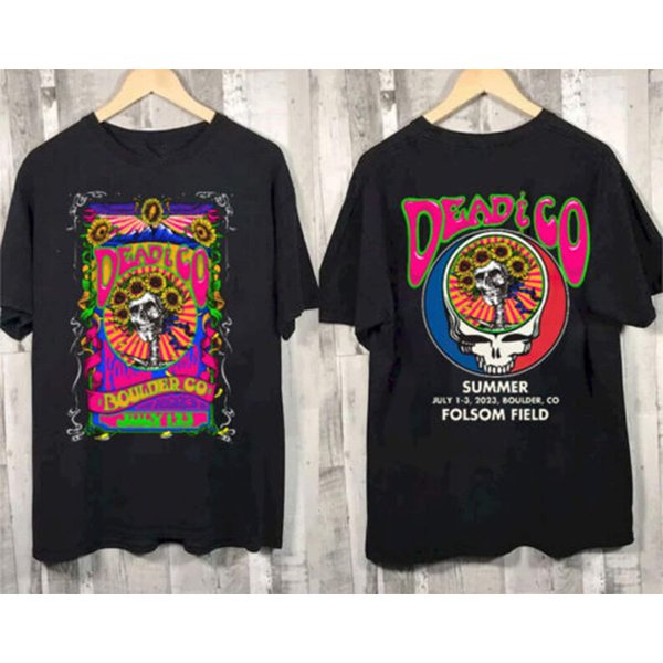 Dead And Company Folsom Field, Boulder Tour 2023 Shirt, Dead And Company Shirt-image