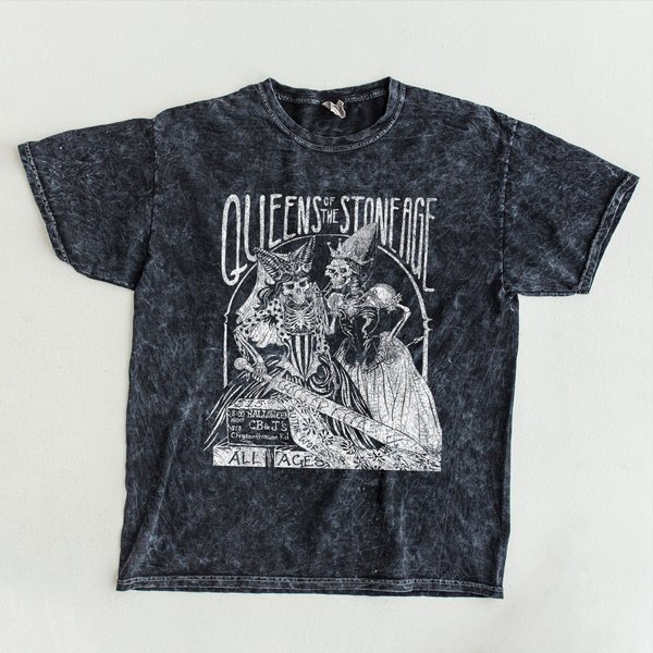 Distressed Vintage Queens Of The Stone Age Shirt