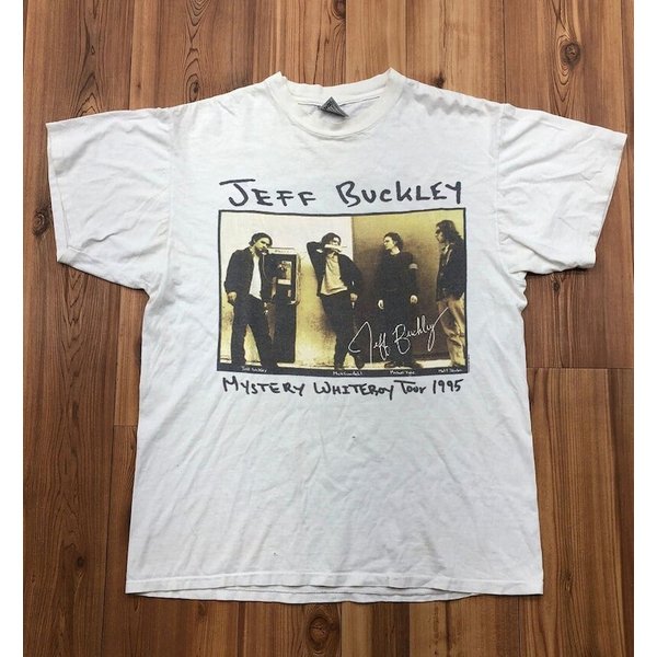 Jeff Buckley Mystery White Boy Tour 1995 Music Tour T-Shirt, Jeff Buckley Shirt-image