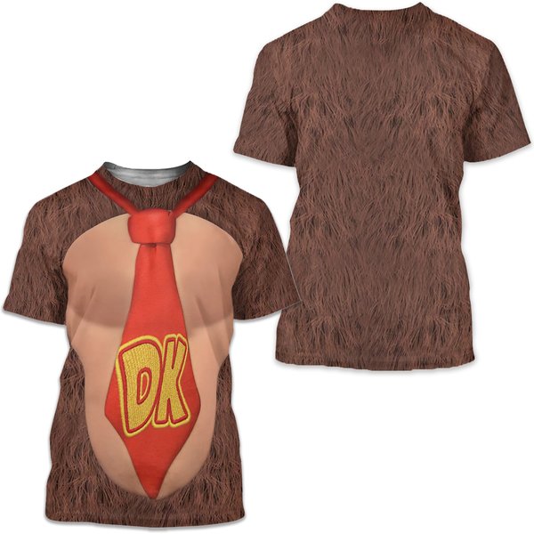 Donkey Kong Birthday 3D T-Shirt-image