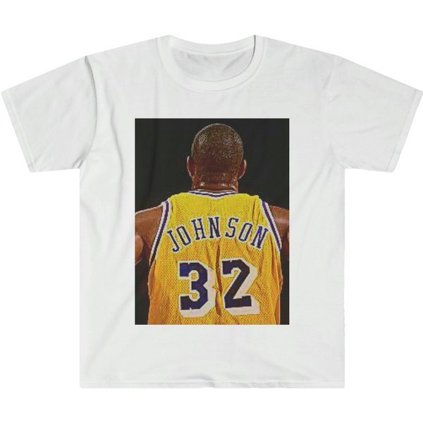 Magic Johnson Legend Fan T-Shirt, 90'S Style T-Shirt, Magic, Basketball Shirt-image