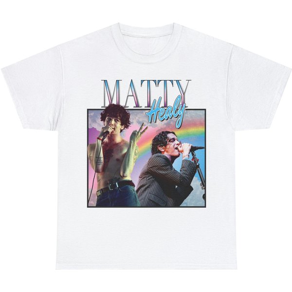 Matty Healy Cotton Tee, Matty Healy Shirt-image