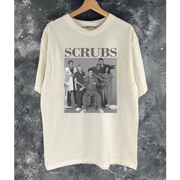Scrubs Movie Shirt, Scrubs Shirt, Vintage Tshirt, Cult Movie Shirt-image