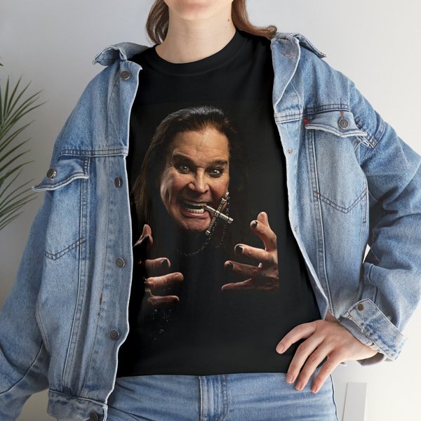 Ozzy Osbourne, Black Sabbath, Black Unisex T-Shirt-image