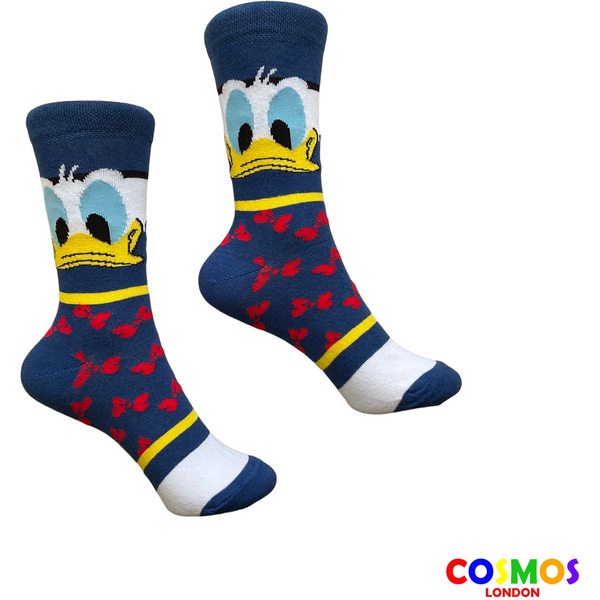 Duck Colorful Socks, Funny Socks, Cartoon Cotton Socks, Gift For Her-image