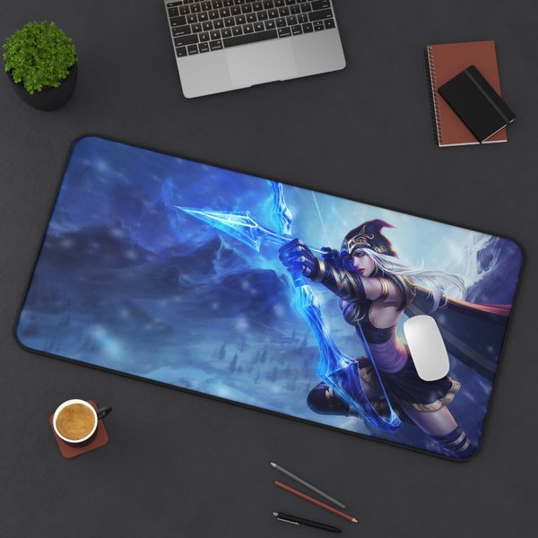 Ashe League Of Legends Desk Mat-image