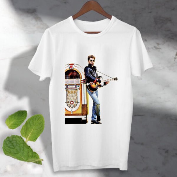 Jukebox George Michael T Shirt Faith Wham Art Fan-image