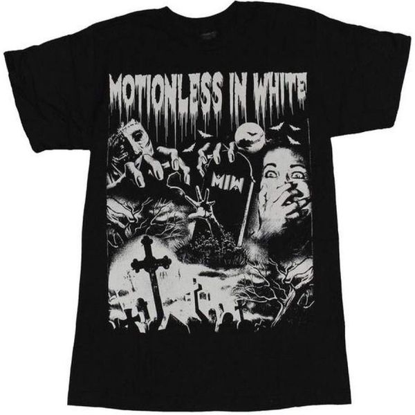 Motionless In White Shirt Tee Unisex Men Women Full Size S To 5Xl-image