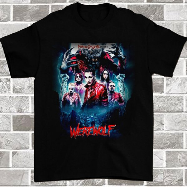 New Popular Motionless In White Werewolf Black All Size T-Shirt-image